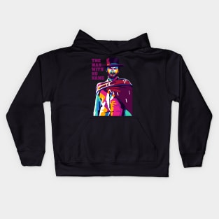 The Man With No Name - WPAP Kids Hoodie